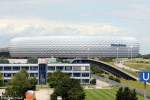 Allianz-Arena M�nchen: Max. Kapazit�t: 69.901 Pl�tze [Sitzpl�tze: 56.401] [Stehpl�tze: 13.500], Internationale Spiele: 66.000 Sitzpl�tze aufgenommen am 24.06.2011