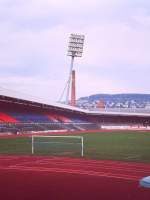 Stadion Letzigrund in Z�rich Fassungsverm�gen: 23.605 Zuschauer (11.605 Sitzpl�tze, 12.000 Stehpl�tze)