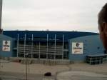 o2-world-hamburg-13000-platze/45968/die-color-line-arena-von-der Die Color Line Arena von der AOL-Arena aus gesehen
